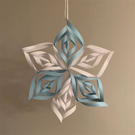 paper snowflake craft