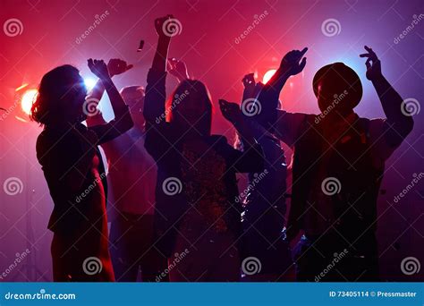 disco dancing  red light stock photo image  motion