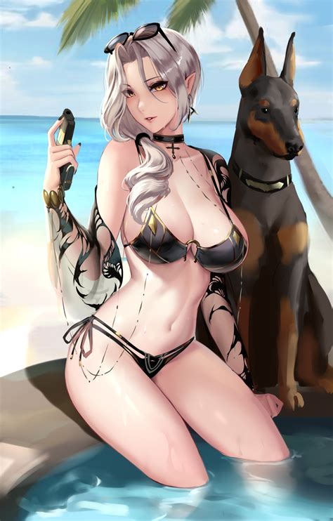 Cianyo Fate Grand Order Carmilla Fate Grand Order Bikini