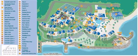 Resort Map Jewel Paradise Cove Beach Resort And Spa Runaway Bay Jamaica