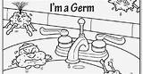 Germ sketch template