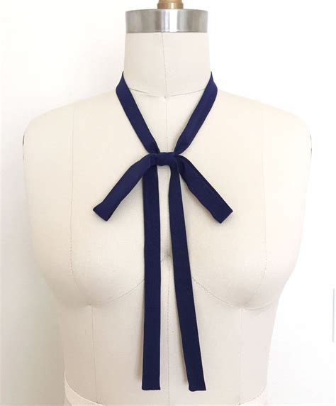 Super Skinny Silk Tie To Wear In So Many Ways Tie It As A Choker A