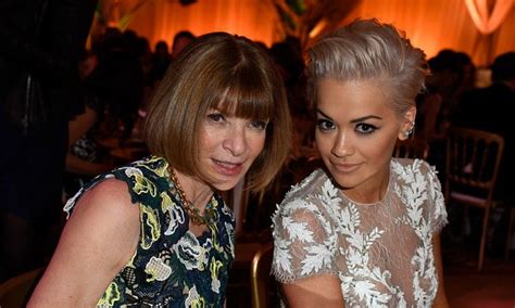 rita ora mingles with anna wintour as she stuns in semi sheer gown at pre oscars party daily