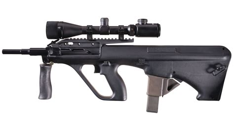 steyr aug sa semi automatic rifle  xmm  scope