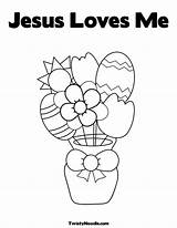 Jesus Coloring Loves Pages Everyone Sheet Friend Kids Color Printables Tell Flowers Katieyunholmes Library Clipart Popular Them Children Easter Coloringhome sketch template