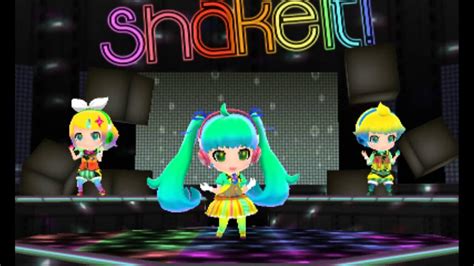 Hatsune Miku Project Mirai 2 Shake It Youtube