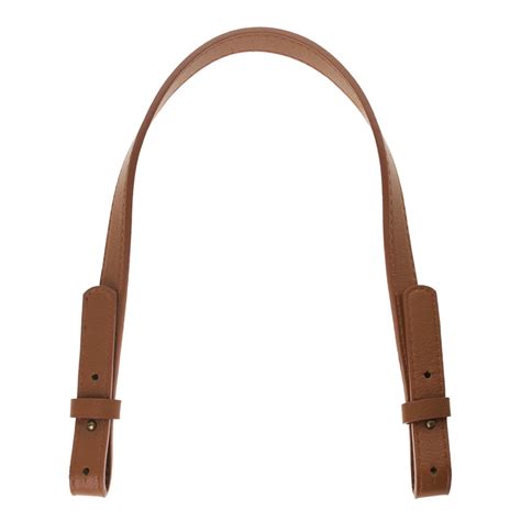 toptie adjustable shoulder bag strap pu leather replacement purse straps   long camel