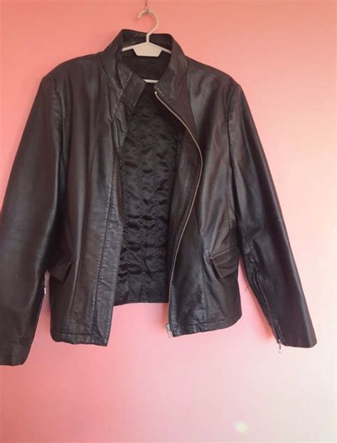 canda  ca genuine leather jacket vintage etsy