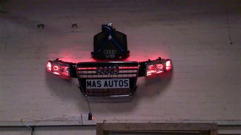 custom bespoke car  wall art  led lights youtube