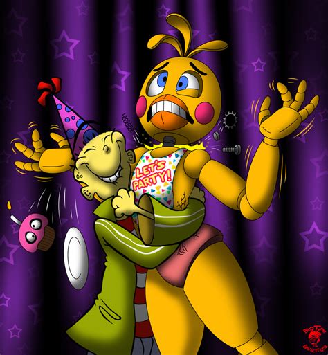 Drawthread Request Ed And Toy Chica By Theedministrator765 On Deviantart