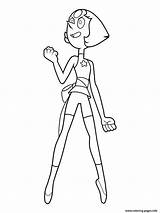 Steven Universe Pearl Coloring Pages Print Printable Cartoon Color Sketch Template sketch template