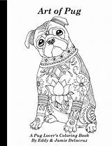 Pugs Pug Effortfulg Mandalas Zentangle Animales Quilling sketch template