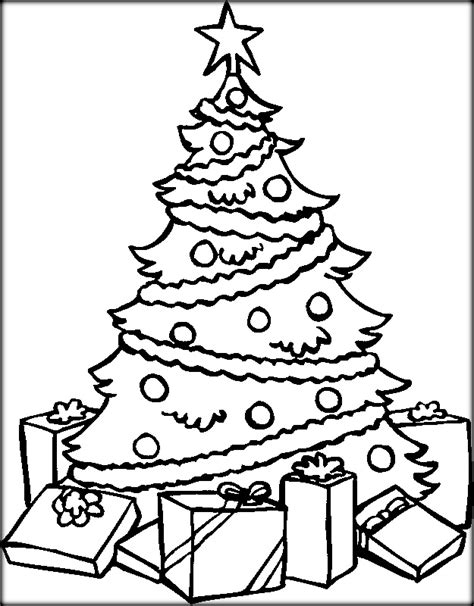 christmas tree coloring pages  adults  getcoloringscom