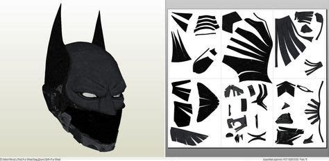 batman arkham knight  helmet foam pepakuraeu batman mask