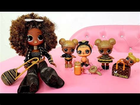 lol families  queen bee family  neu pets toys  dolls youtube