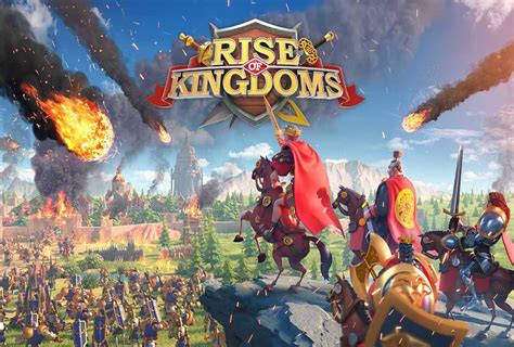strategy mobile app game  play  rise  kingdoms