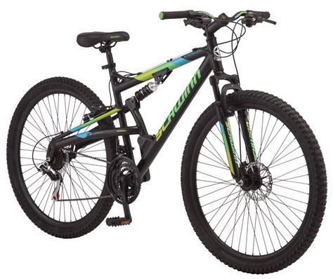 schwinn knowles mountain bike  speeds   wheel mens sizes black walmart inventory