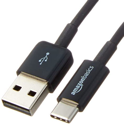 amazon basics usb type   usb   male fast charging cable  laptop  feet  meters