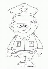 Policeman Drawing Colouring 색칠 경찰 Library 출처 sketch template