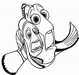 Coloring Nemo Characters Finding Pages Popular sketch template