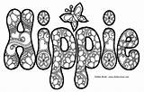 Hippie Coloring Pages Word Printable Clip Clipart Cool Words Payloadz Hippy Adult Drawing Cliparts Colouring Letters Drawings Adults Kids Color sketch template