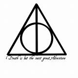 Deathly Hallows Awful sketch template
