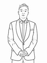 Coloring Psy Pages Printable Celebrity Famous Book Singers Categories sketch template