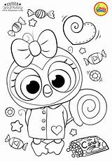 Coloring Pages Bojanke Kids Cuties Doll Candy раскраски Print Preschool Printables Choose Board Animal Cute sketch template