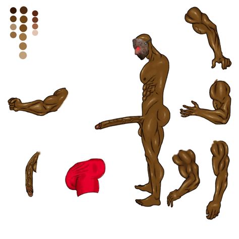 Rule 34 2017 Abs Ass Big Penis Character Sheet Dark Skinned Male Dark