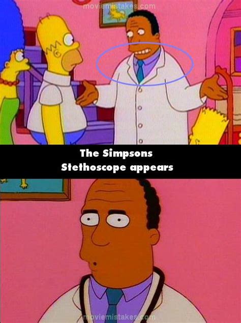 50 Mistakes In The Simpsons