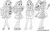 Coloring High Ever After Pages Print Printable Raven Fairest Getting Madeline Star Darlings Monster Queen Briar Color Para Characters Beauty sketch template