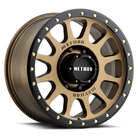 nv bronze  road wheel method race wheels