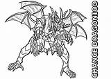 Bakugan Dragonoid Drago Gundalian Invaders Pyrus sketch template