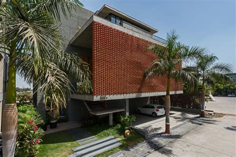 brick facade house design work group  architects diary