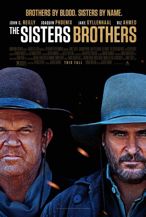 dark comedy the sisters brothers unveils a new poster