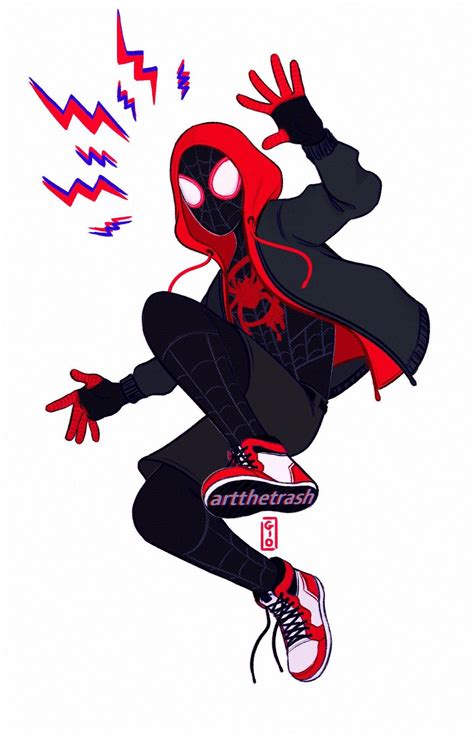 Spider Man Into The Spider Verse Logo Drawing