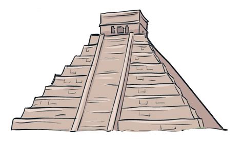 Sketch Of Egyptian Pyramid At Explore
