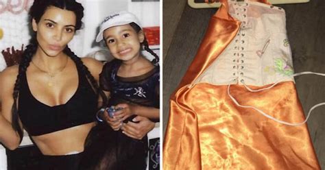 kim kardashian accused of putting daughter 4 in controversial corset