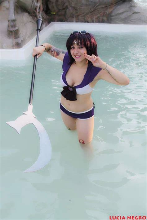sailor saturn cosplay bikini by mikicosplay85 on deviantart