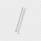 Ladder Stairs Drawing Cartoon Coloring Transparent Background Illustration Child Book Clipart Hiclipart sketch template