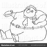 Fat Man Drawing Clipart Getdrawings sketch template
