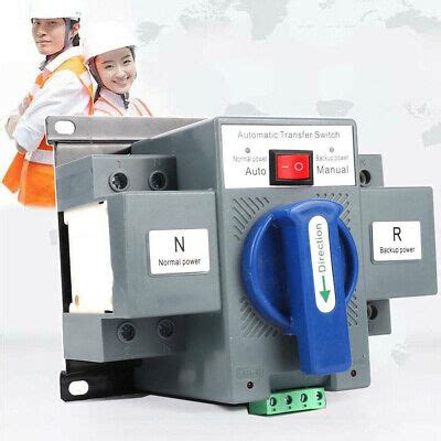 automatic transfer switch dual power  generator changeover switch pa   picclick