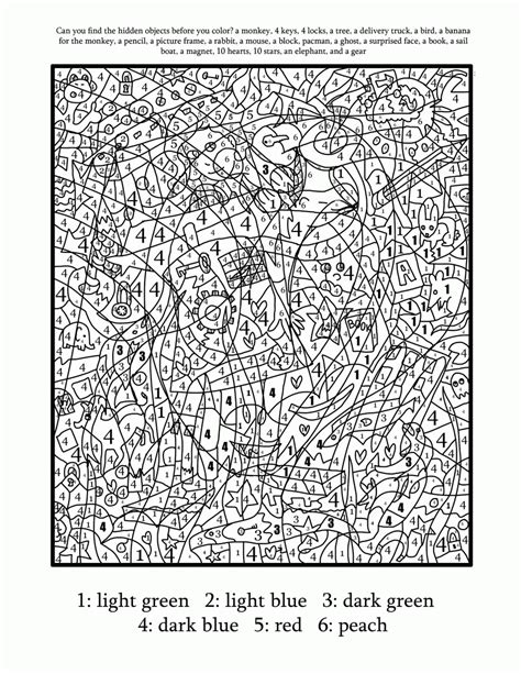 printable paint  numbers  adults coloring home