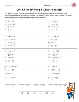solving  step equations worksheet  kidsworksheetfun