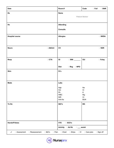 printable nursing report sheets printable world holiday