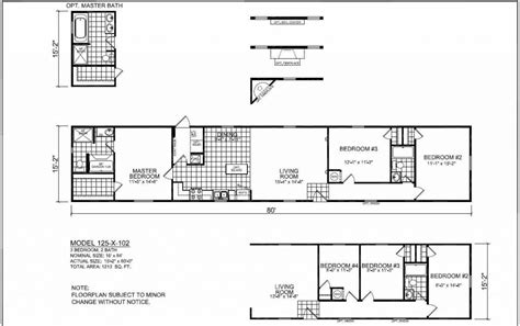 elegant champion mobile home floor plans  home plans design