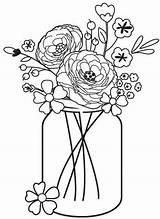 Jar Mason Flowers Flower Drawing Jars Template Coloring Rubber Vase Stamp Getdrawings Pages Visit Stamps Printable Ball Doodle Wood Drawings sketch template