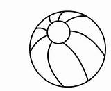 Ball Coloring Pages Comment First sketch template