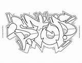 Graffiti Alphabet Street Lettering Coloring Pages Printable Drawing Stop Adult sketch template