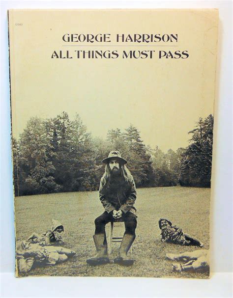 George Harrison All Things Must Pass Par George Harrison Good Book